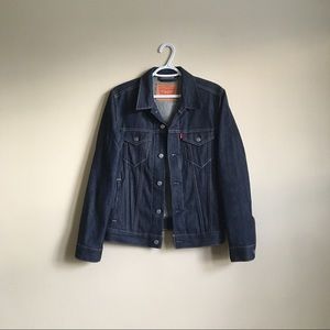 Original Levi’s Trucker Denim Jacket in Dark Blue